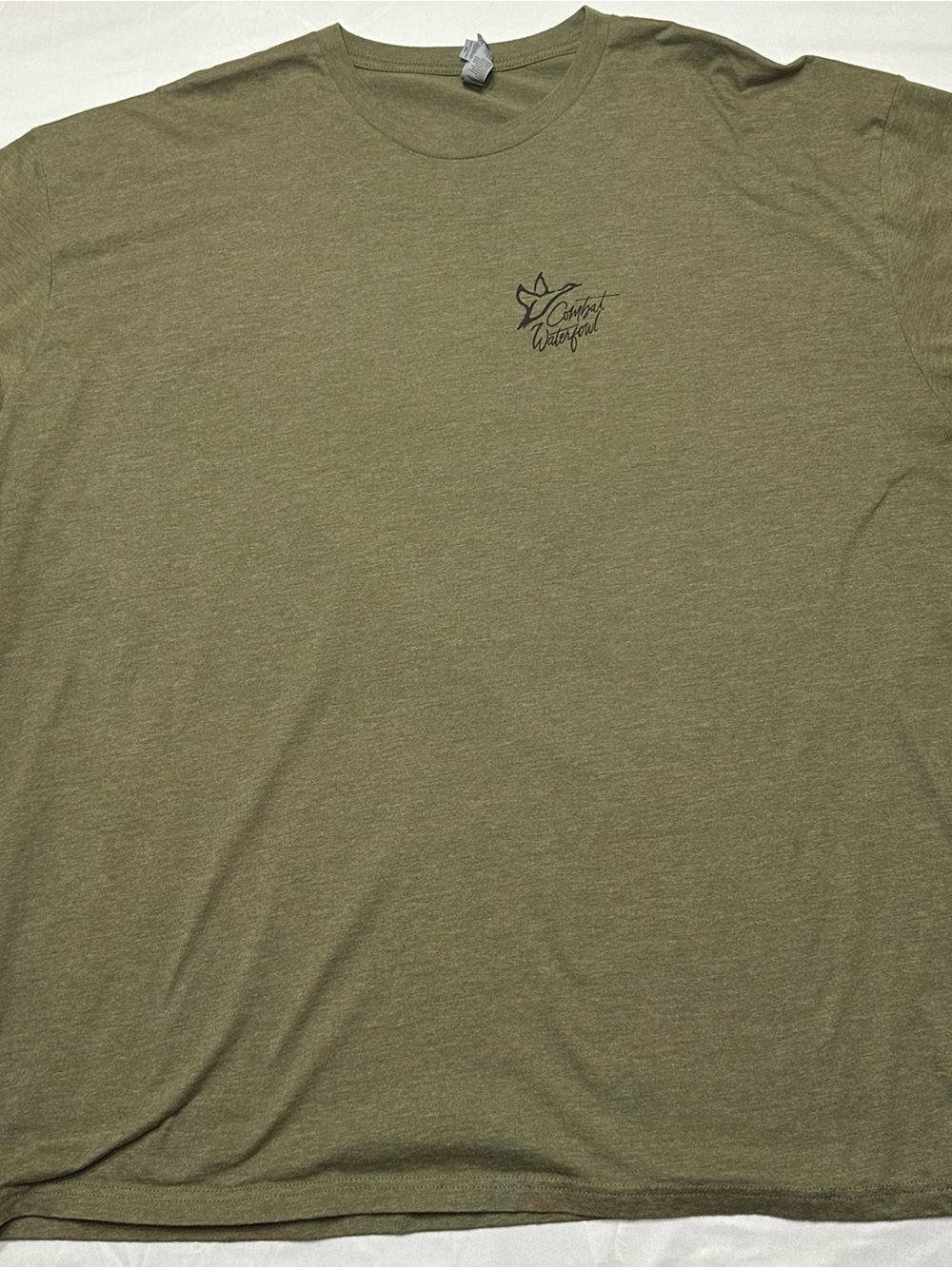 Combat Waterfowl Woodrow Billson Vol 3 Tee 4XL Olive Green